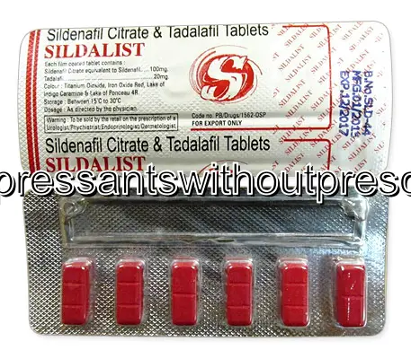 Sildenafil Citrate 100 Mg / Tadalafil 20 Mg