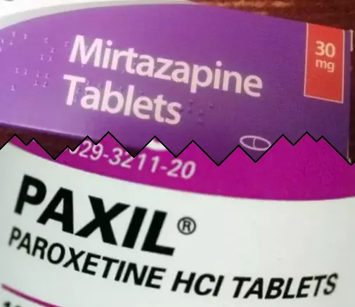Mirtazapine vs Paxil