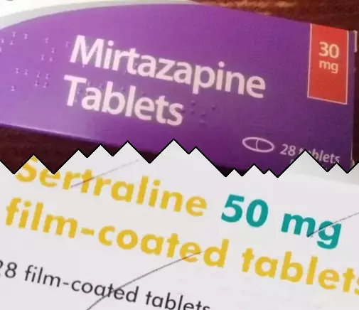 Mirtazapine vs Sertraline
