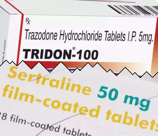 Trazodone vs Sertraline